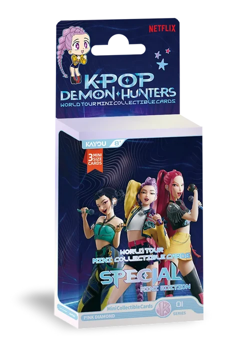 K POP DEMONS HUNTER WORLD TOUR MINI CARDS