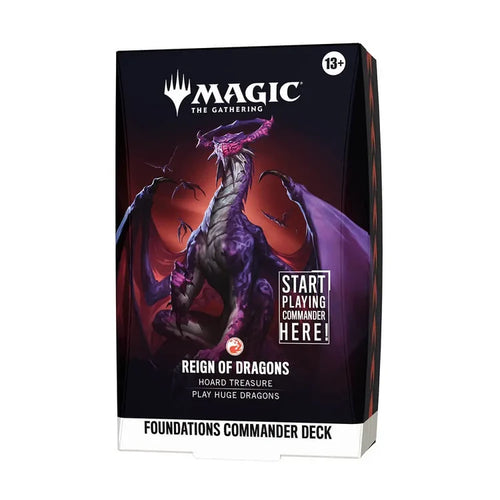 MTG FOUNDATION COMMANDER DECK REIGN OF DRAGON