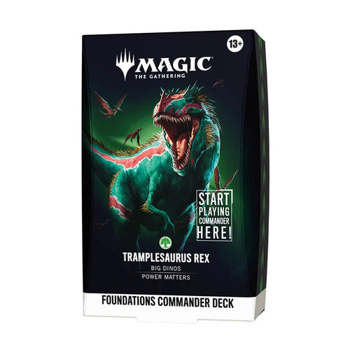 MTG FOUNDATION COMMANDER DECK TRAMPLESAURUS REX