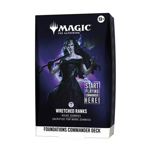 MTG FOUNDATION COMMANDER DECK WRETCHED RANKS