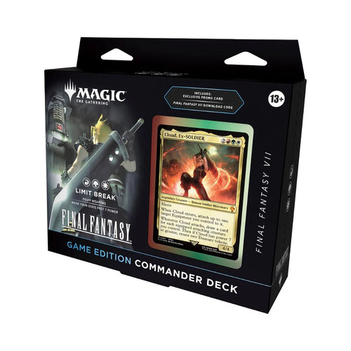 MTG FINAL FANTASY LIMIT BREAK GAME EDITION COMMANDER DECK