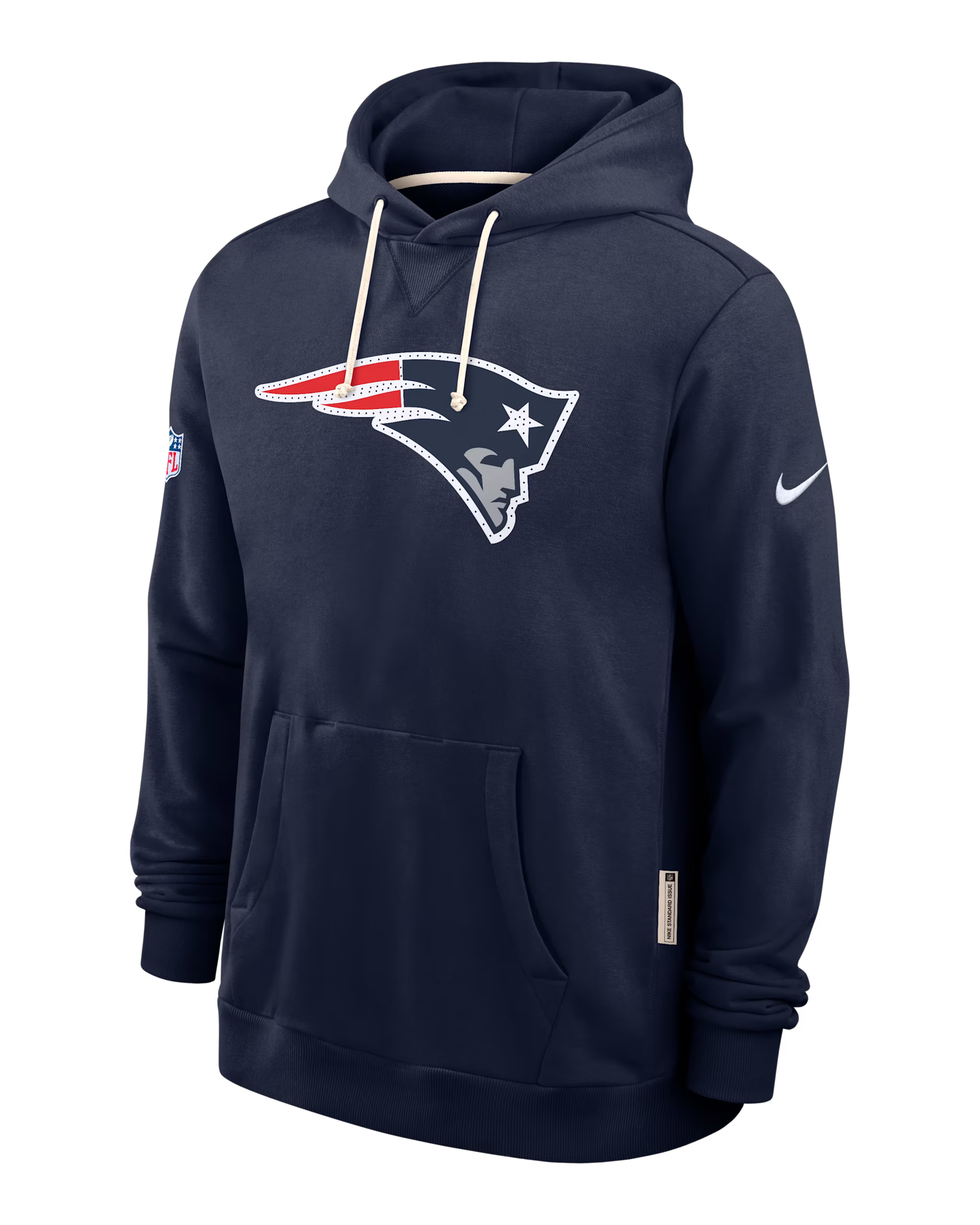 HOODIE NFL PATRIOTS NEW ENGLAND FANATICS MEDIUM ADULTE BLEU MARIN