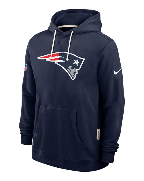 HOODIE NFL PATRIOTS NEW ENGLAND FANATICS MEDIUM ADULTE BLEU MARIN