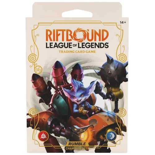 RIFTBOUND LEAGUE OF LEGENDS SPIRITFORGED CHAMPION DECK RUMBLE