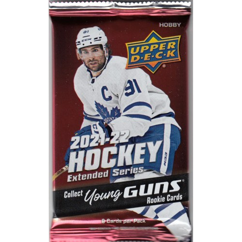 2021-22 UPPER DECK EXTENDED SERIES HOCKEY HOBBY PACK