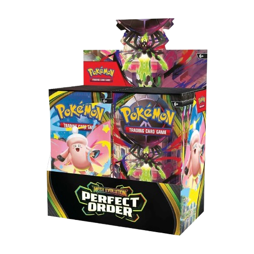 POKEMON MEGA EVOLUTION PERFECT ORDER BOOSTER BOX PRE-ORDER
