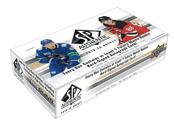 2019-20 UPPER DECK SP AUTHENTIC HOCKEY HOBBY BOX