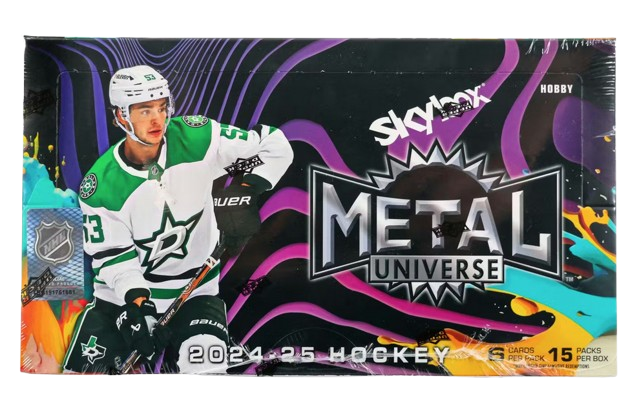 2024-25 UPPER DECK SKYBOX METAL UNIVERSE HOCKEY HOBBY BOX