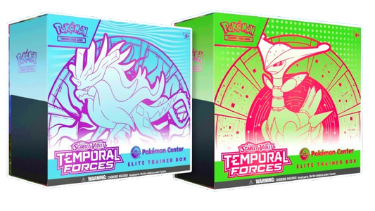 POKEMON ETB SCARLET & VIOLET TEMPORAL FORCES