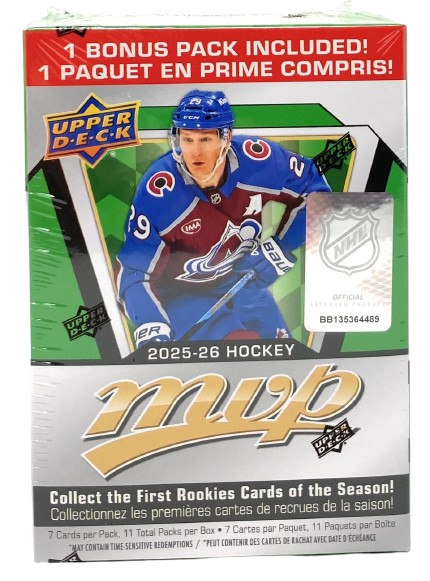 2025-26 UPPER DECK MVP HOCKEY BLASTER BOX