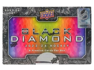 2023-24 UPPER DECK BLACK DIAMOND HOCKEY HOBBY BOX