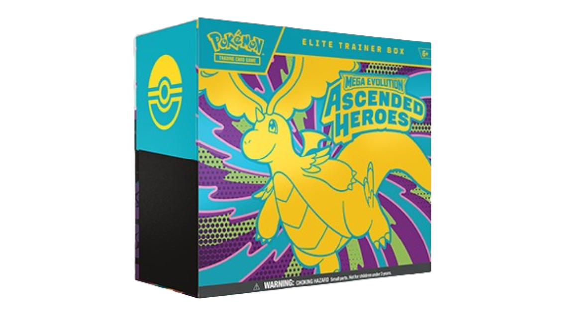 POKEMON ETB MEGA EVOLUTION ASCENDED HEROES