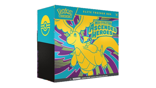 POKEMON ETB MEGA EVOLUTION ASCENDED HEROES