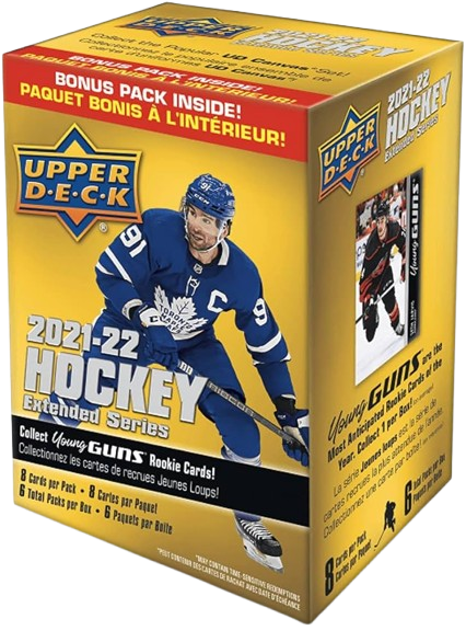 2021-22 UPPER DECK EXTENDED SERIES HOCKEY BLASTER BOX