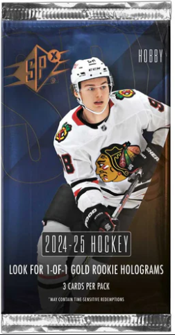 2024-25 UPPER DECK SPX HOCKEY HOBBY PACK