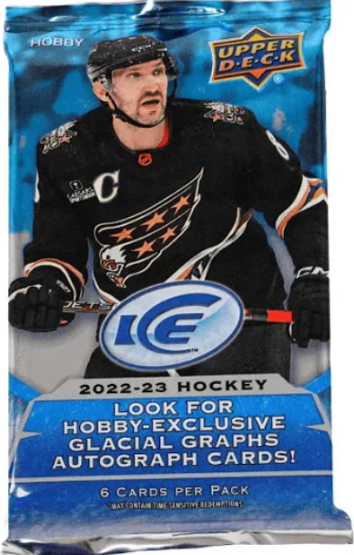2022-23 UPPER DECK ICE HOCKEY HOBBY PACK