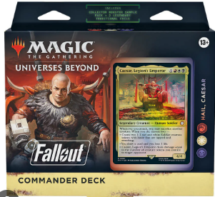 MTG FALLOUT HAIL,CEASAR COMMANDER DECK