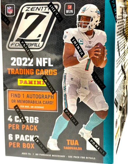 2022 PANINI ZENITH FOOTBALL BLASTER BOX