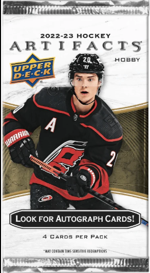 2022-23 UPPER DECK ARTIFACTS HOCKEY HOBBY PACK
