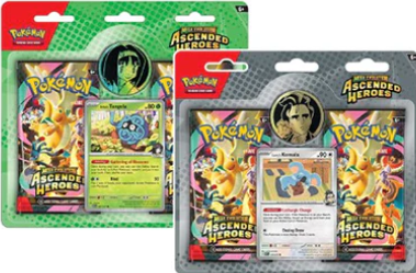 POKEMON MEGA EVOLUTION ASCENDED HEROES TWO PACK BOOSTERS