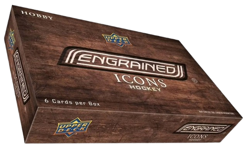 2024-25 UPPER DECK ENGRAINED ICONS HOCKEY HOBBY BOX