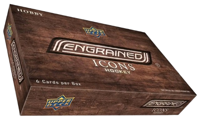 2024-25 UPPER DECK ENGRAINED ICONS HOCKEY HOBBY BOX