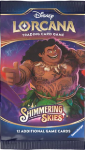 DISNEY LORCANA SHIMMERING SKIES BOOSTER PACK