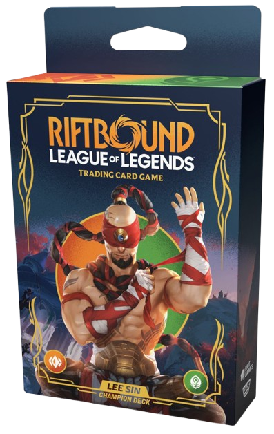 RIFTBOUND LEAGUE OF LEGENDS ORIGINS CHAMPION DECK LEE SIN