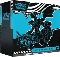 POKEMON ETB SCARLET & VIOLET BLACK BOLT