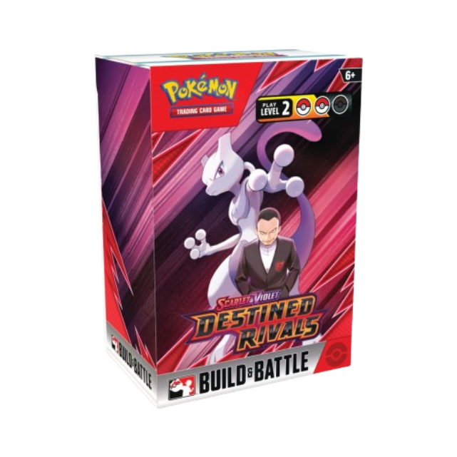 POKEMON SCARLET & VIOLET DESTINED RIVALS BUILD & BATTLE