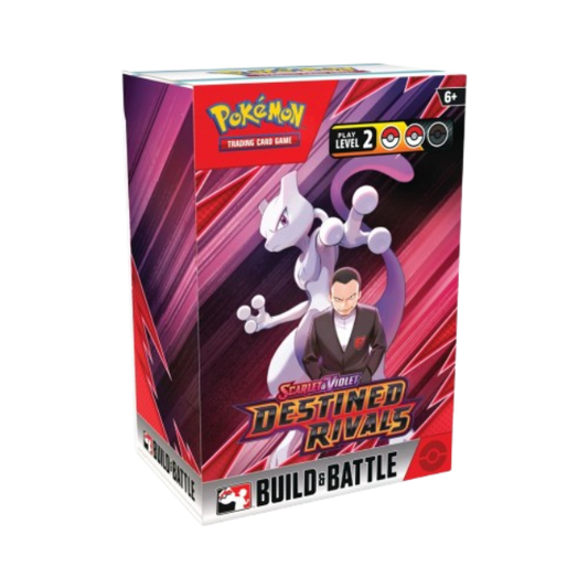 POKEMON SCARLET & VIOLET DESTINED RIVALS BUILD & BATTLE