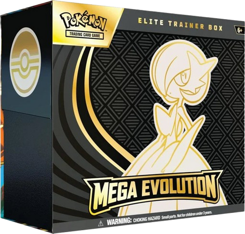 POKEMON ETB MEGA EVOLUTION WHITE BOX