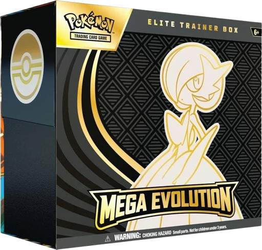 POKEMON ETB MEGA EVOLUTION WHITE BOX