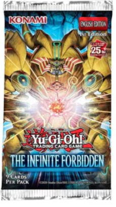 YU-GI-OH! THE INFINITE FORBIDDEN BOOSTER PACK