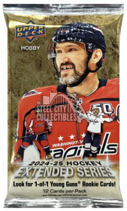 2024-25 UPPER DECK EXTENDED SERIES HOCKEY HOBBY PACK