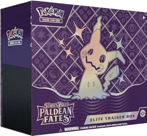 POKEMON ETB SCARLET & VIOLET PALDEAN FATES