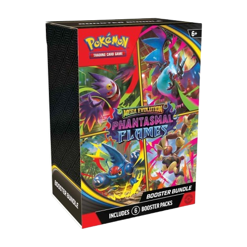 POKEMON MEGA EVOLUTION PHANTASMAL FLAMES BOOSTER BUNDLE
