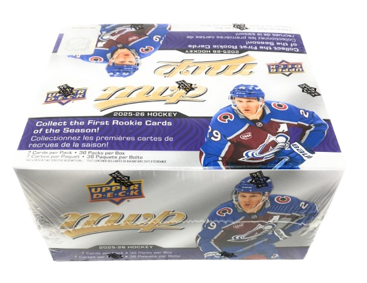 2025-26 UPPER DECK MVP HOCKEY RETAIL BOX