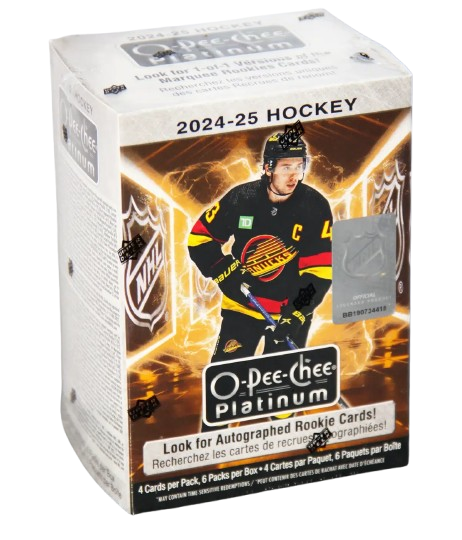 2024-25 UPPER DECK O-PEE-CHEE PLATINUM HOCKEY BLASTER BOX