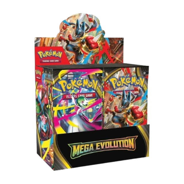 POKEMON MEGA EVOLUTION BOOSTER BOX WITH PROMO