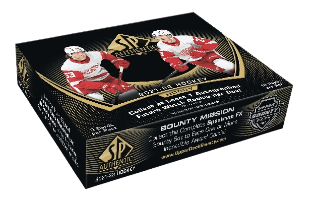 2021-22 UPPER DECK SP AUTHENTIC HOCKEY HOBBY BOX