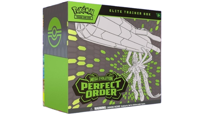 POKEMON ETB MEGA EVOLUTION PERFECT ORDER PRE-ORDER