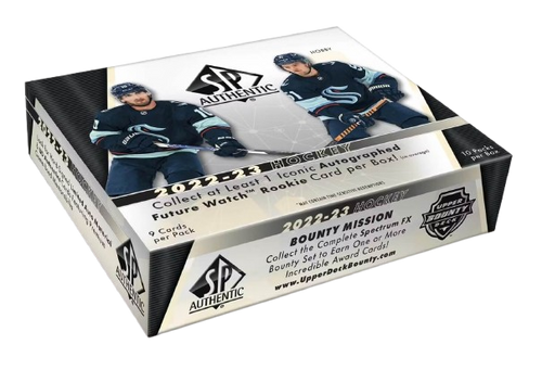 2022-23 UPPER DECK SP AUTHENTIC HOCKEY HOBBY BOX