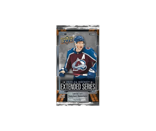 2023-24 UPPER DECK EXTENDED SERIES HOCKEY HOBBY PACK