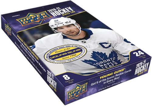 2020-21 UPPER DECK SERIES TWO HOCKEY HOBBY BOX