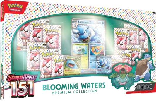 POKEMON 151 BLOOMING WATERS PREMIUM COLLECTION