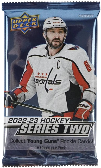 2022-23 UPPER DECK SERIES TWO HOCKEY HOBBY PACK