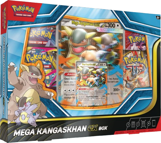 POKEMON MEGA KANGASKHAN EX BOX