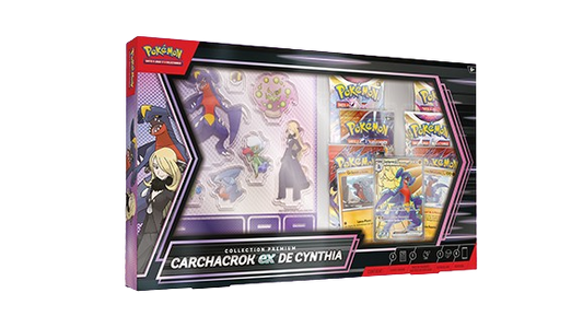 POKEMON CARCHACROK EX DE CYNTHIA COLLECTION PREMIUM