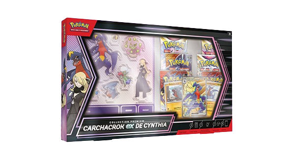 POKEMON CARCHACROK EX DE CYNTHIA COLLECTION PREMIUM